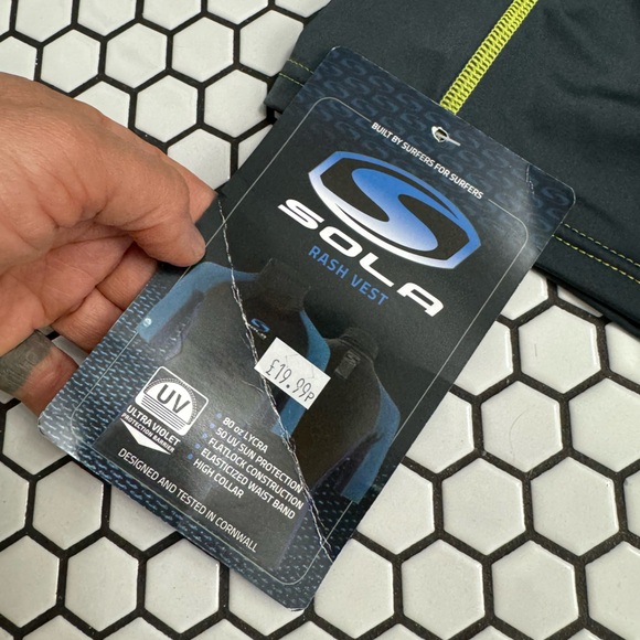 NWT sola kids wetsuit top size large - Picture 5 of 6